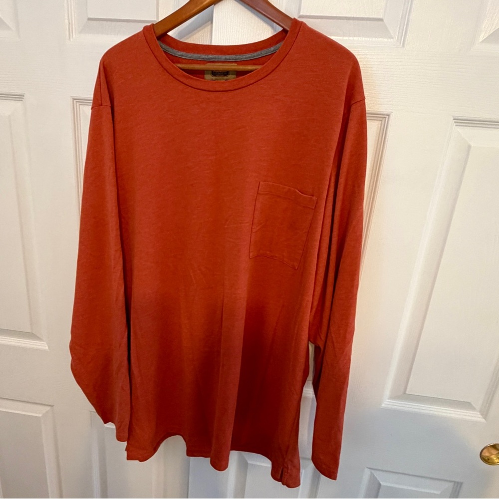 The Foundry Supply Co. Rust Orange Crewneck Tee - 3XLT